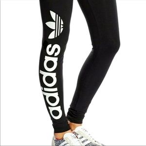 Adidas Logo Leggings Size Small